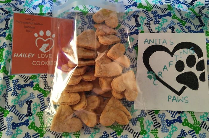 Hailey Love Cookies dog treats /diabetic