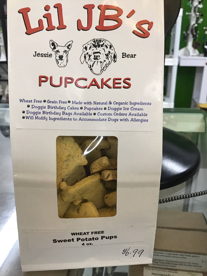 Wheat free sweet potato pups dog treats