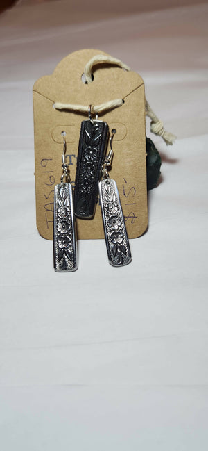 Spoon earring and pendant