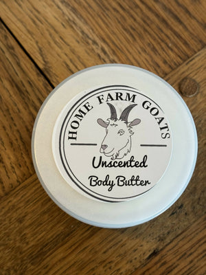 Unscented Body Butter. Available at the Drinkle Building