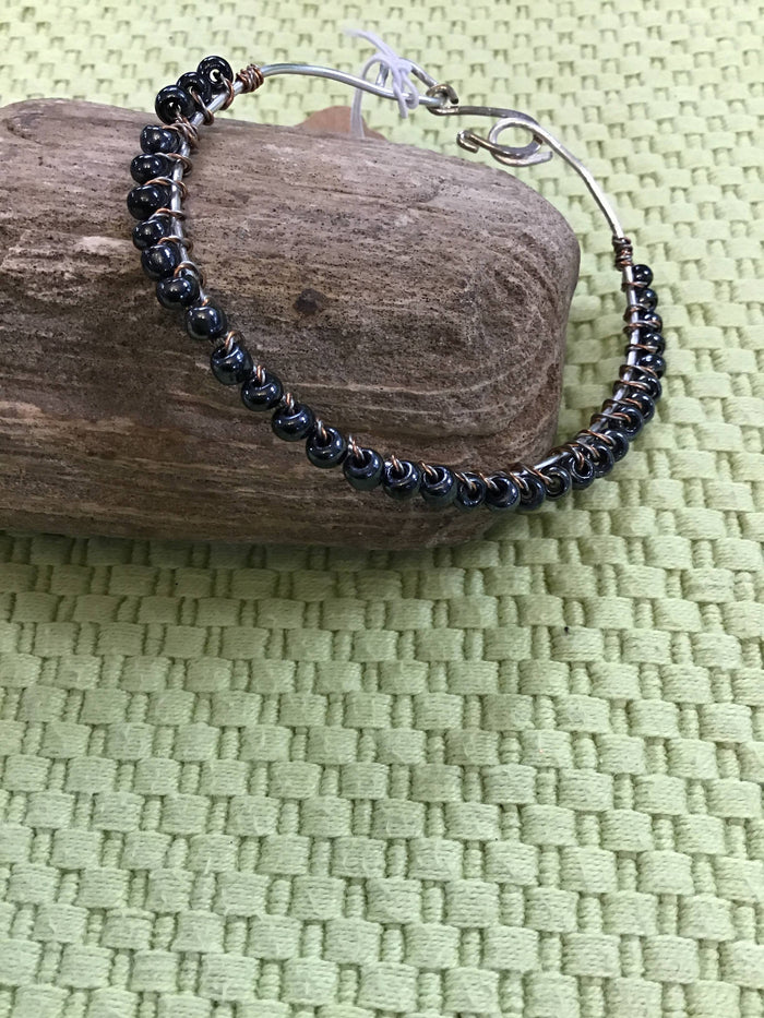 Beaded Wire Bracelet