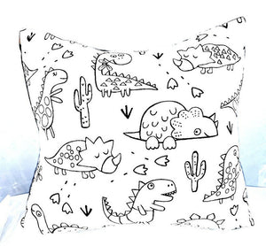 Dino-Mite Colour Me Cushion Available at 33rd St. Location