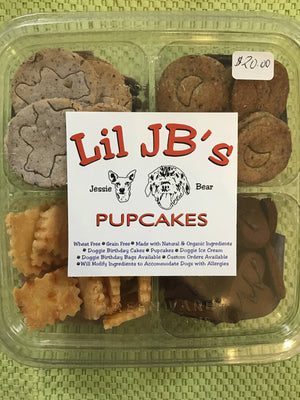 Lil JB’s Pupcakes multi pack dog treats