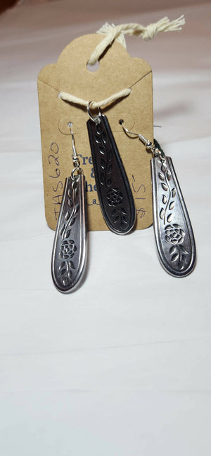 Spoon earring and pendant