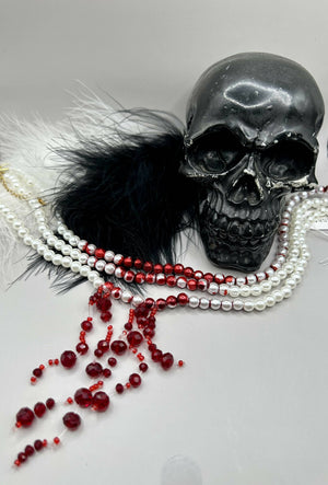 Bloody Pearl Necklace