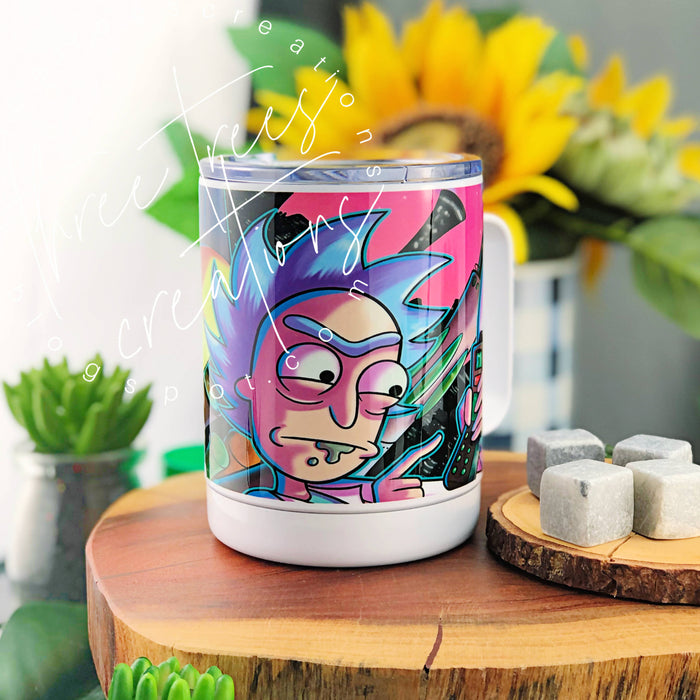 Rick & Morty 12OZ TUMBLER (Drinkware, Cups, Food and Drink, Mugs)