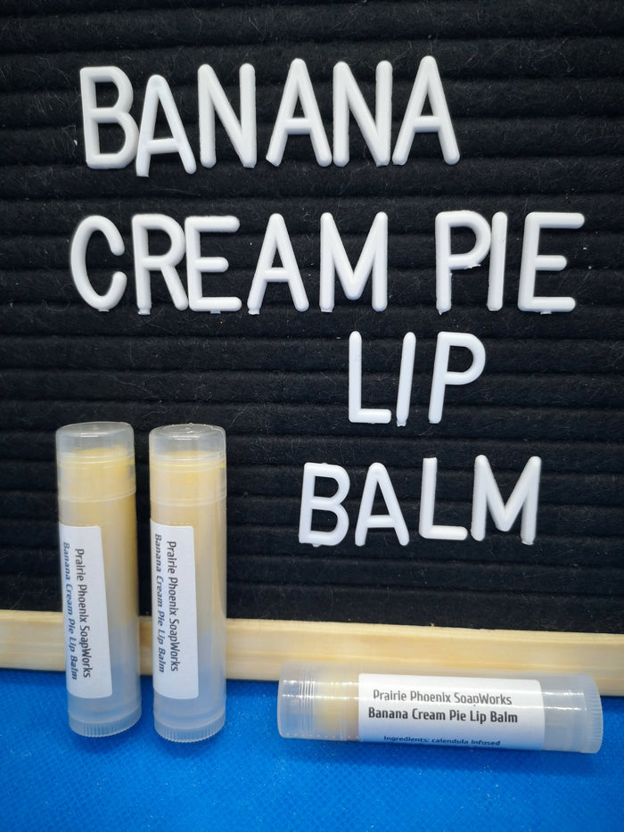Banana Cream Pie Lip Balm