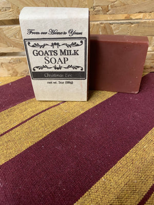 Christmas Eve Goats Milk Soap