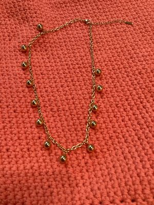 Stainless Steel Gold Colour Necklace