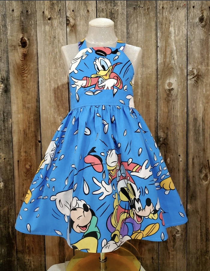 Pillow Party Retro Swing Dress. Size 6/7 Years
