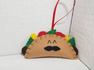 Taco Ornament
