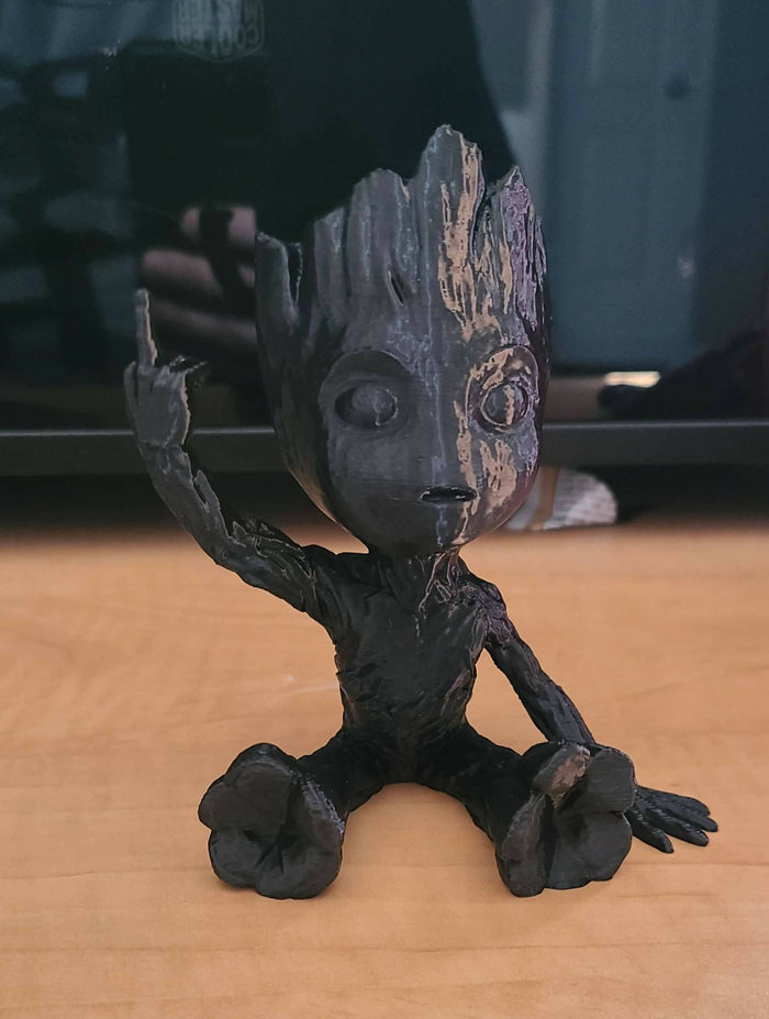 Groot Middle Finger Desk Ornament available at 33rd st location