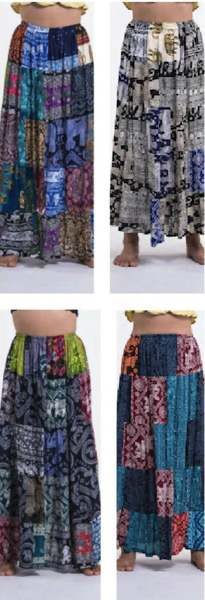 Cotton Patchwork Skirt Sure Designs