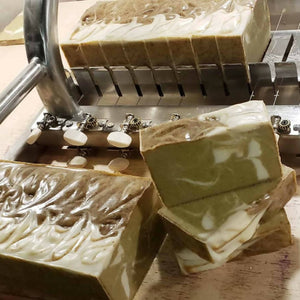 Goat Milk Soap: Green Tea Shea Butter with Kaolin Clay