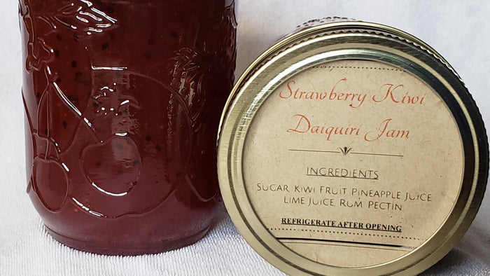 Strawberry Kiwi Daiquiri Jam