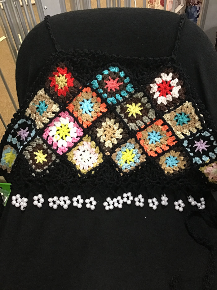 Patchwork Crochet Halter