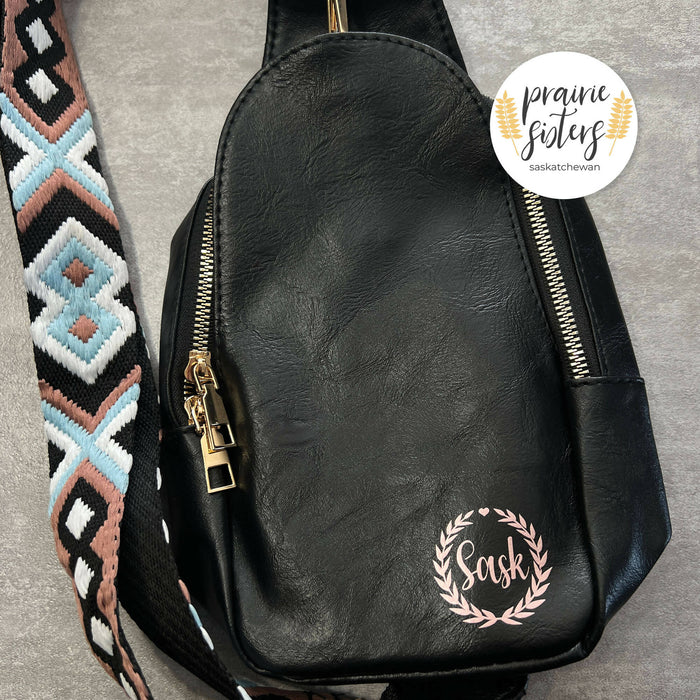 Sask Sling Bag Available at the Drinkle Building Mall