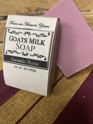 Lavender Breeze Goats Milk Soap