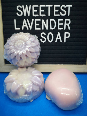 Homemade Soap Sweetest Lavender