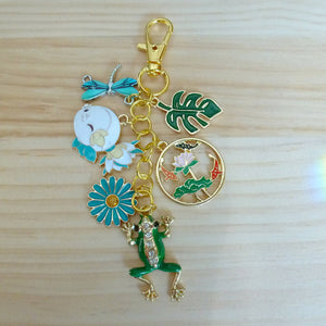 Flower Themed Backpack or Purse Charms