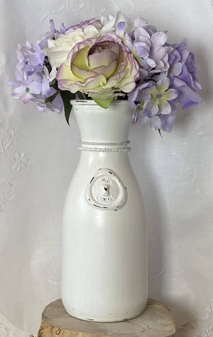 Vase & Mauve Floral Arrangement/by Simply de novo Creations