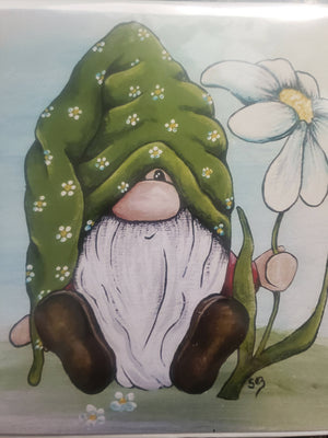 Gnome greeting card