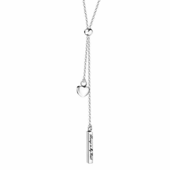 Sterling Silver Cremation Necklace