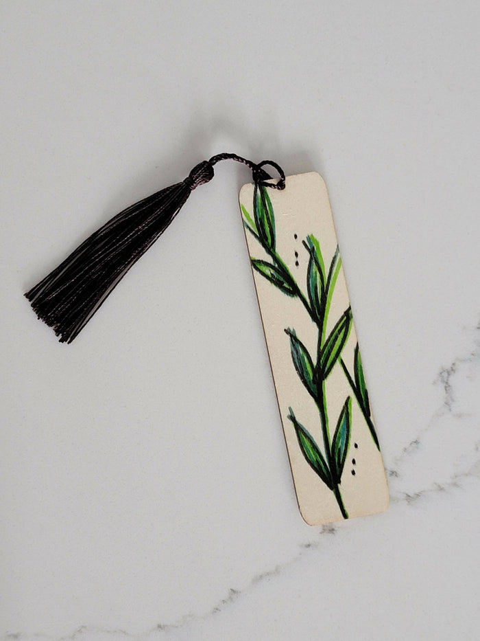 Handmade Bookmark- LEAVES- Available at 33rd st location